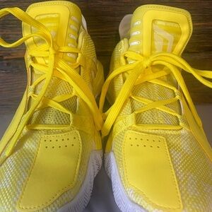 Adidas Yellow Athletic Shoes